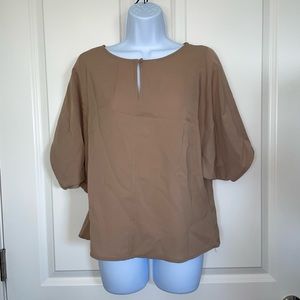 Loft Tan Blouse